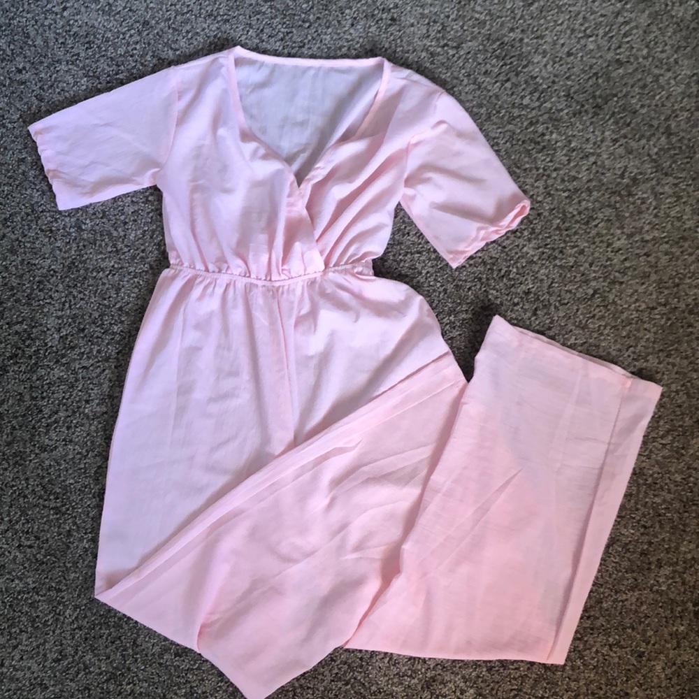 Pink jumpsuit